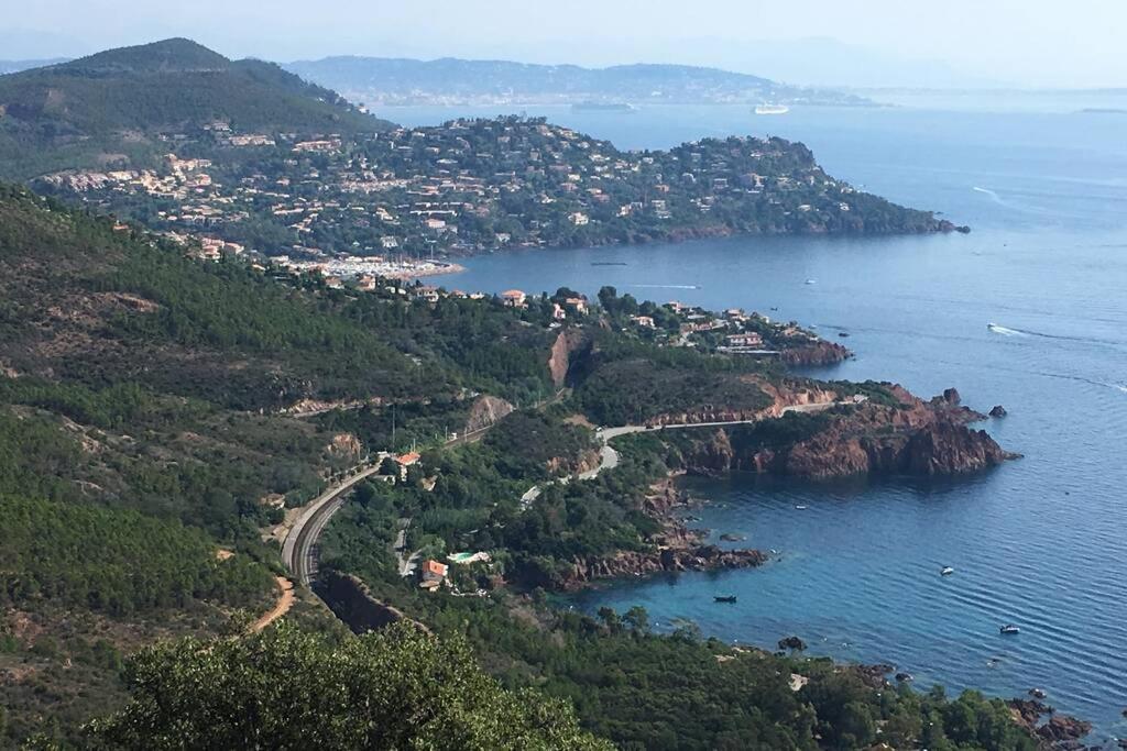 "Les Alizes" Cote Piscine Proche Bord De Mer Saint-Raphaël Екстериор снимка